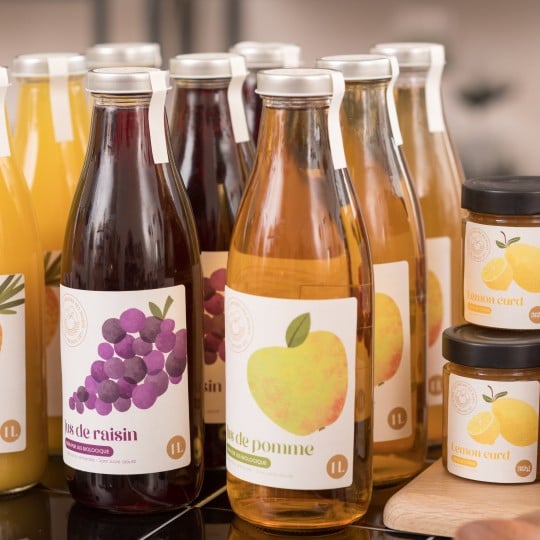 etiquettes personnalisées pour bouteilles rectangles
