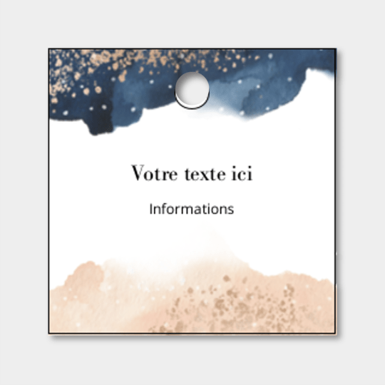 Design étiquette noel