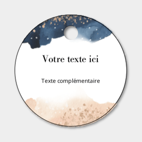 Design étiquette noel