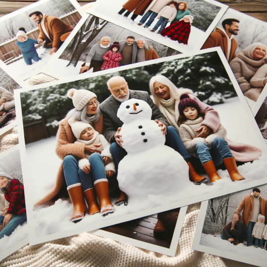 Papier photo pour Noël