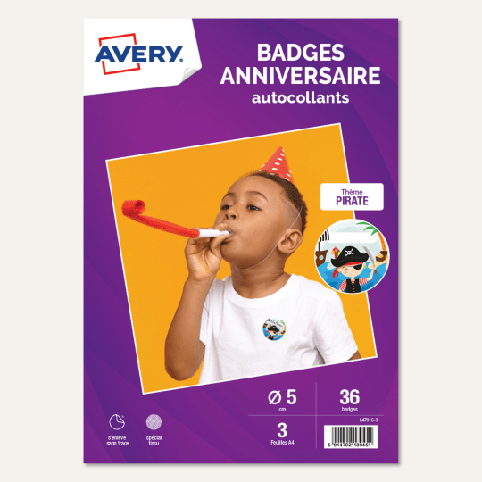 badge anniversaire