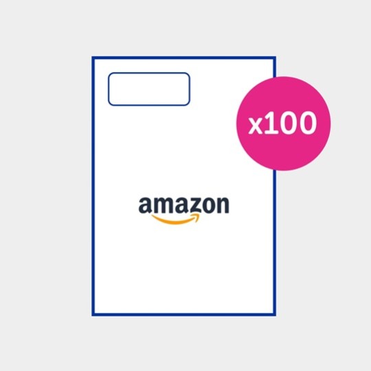 Etiquettes autocollantes intégrées pour Amazon
