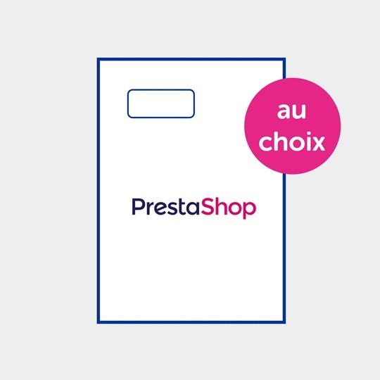 Etiquettes autocollantes intégrées pour Prestashop