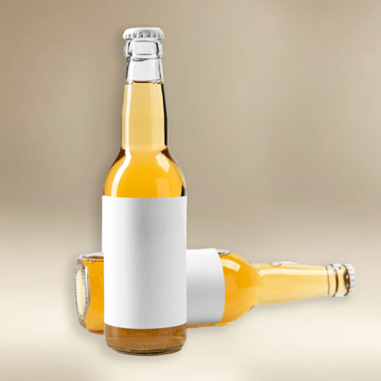 Etiquette bière 160x60mm pour bouteille de 25 cl