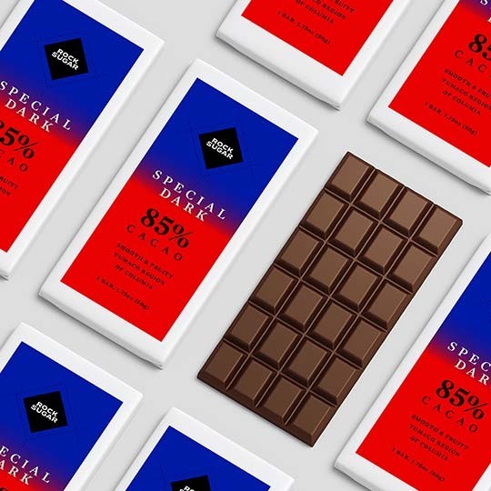 Etiquettes chocolats personnalisées