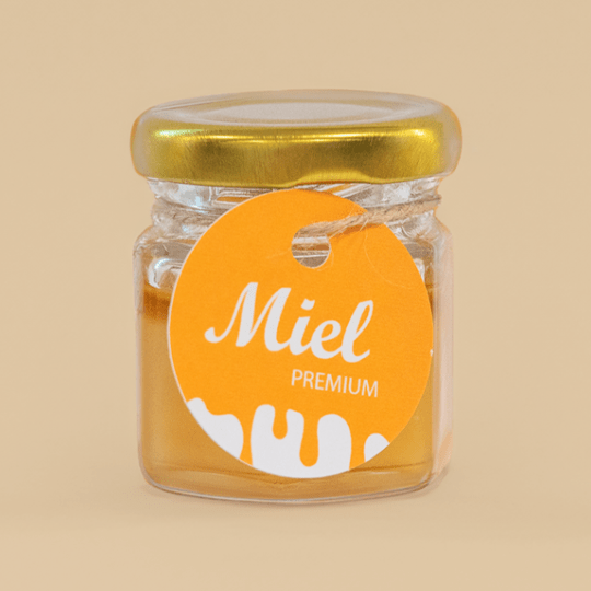 Etiquettes américaines perforées pour pots de miel