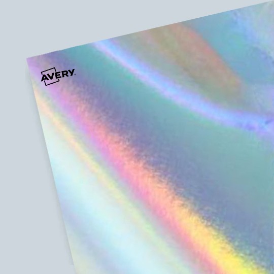 Planche de plastique holographique