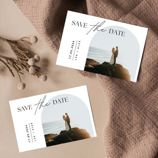 Save the date mariage