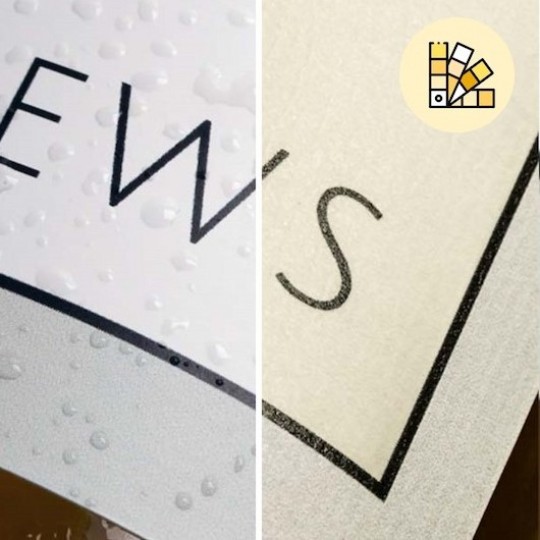 Etiquettes en papier ou en plastique