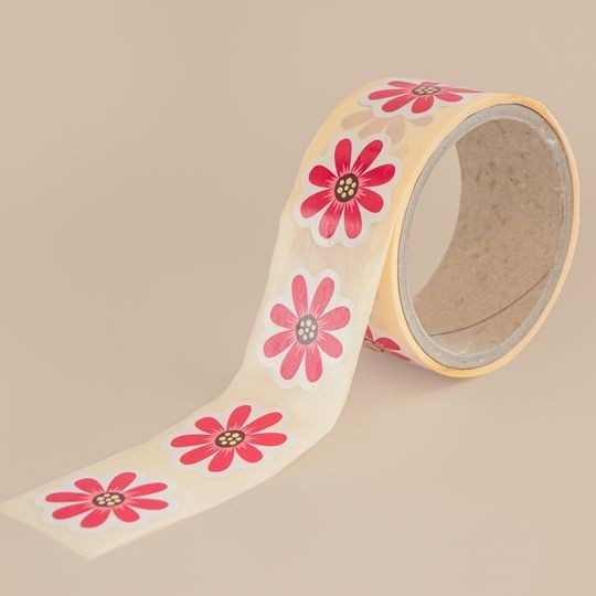 Stickers personnalisés en rouleaux