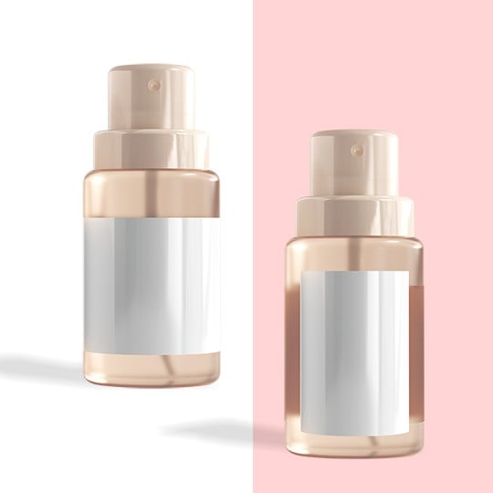 Guide de tailles pour étiquettes cosmétiques