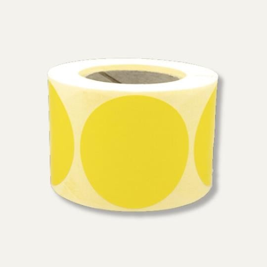 pastiles jaunes en rouleaux 50mm
