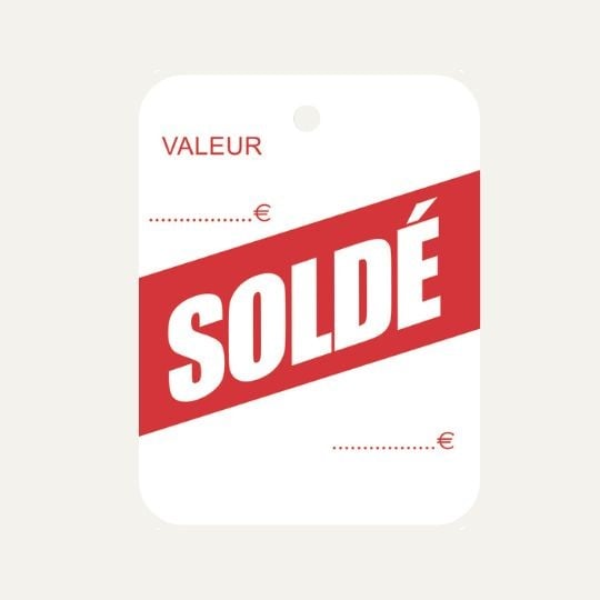 Etiquettes américaines soldé