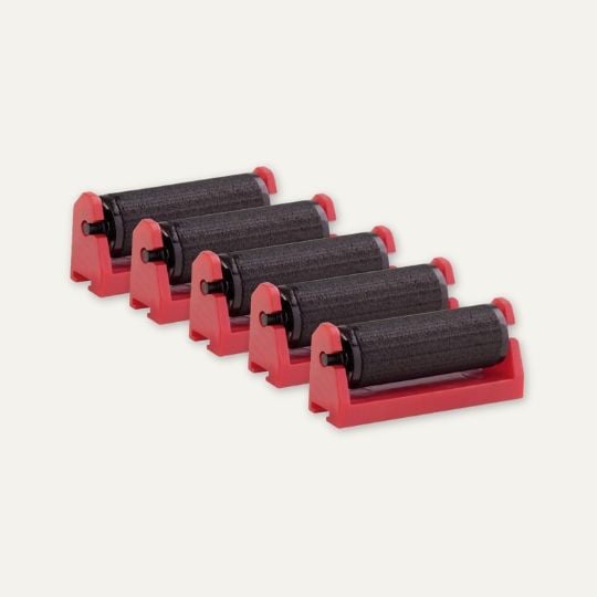Rouleaux encreurs pour pince à étiqueter