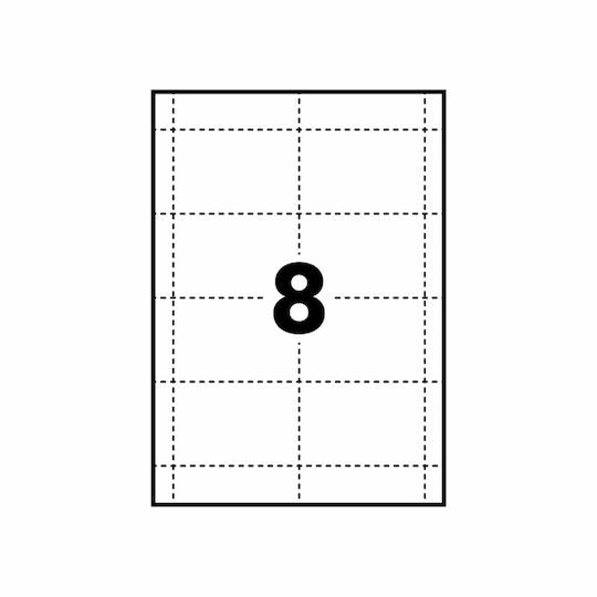 8 inserts badges par planche