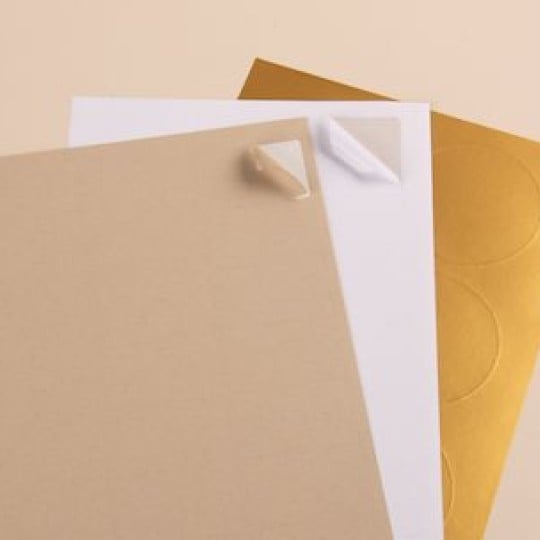 Planches d'étiquettes vierges à imprimer