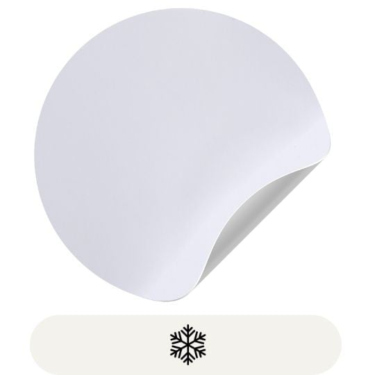 Matiere d'étiquettes en rouleaux papier mat 90g