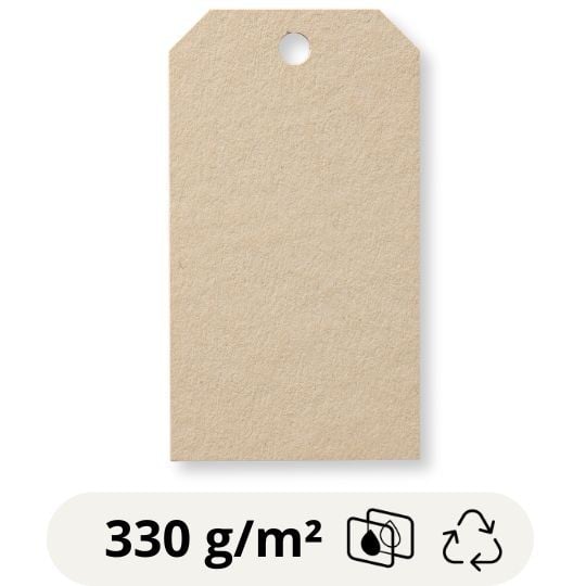 Matiere d'étiquette américaine en papier kraft