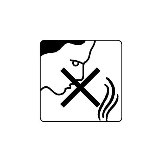 pictogramme afnor éviter d'inhaler la fumee