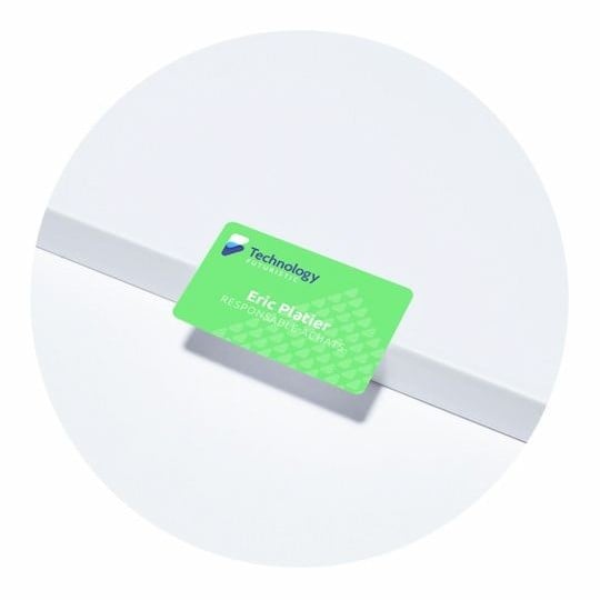Badges autocollants pour vos évenements