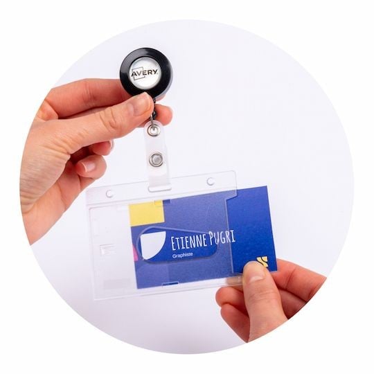 Enrouleur porte-badge