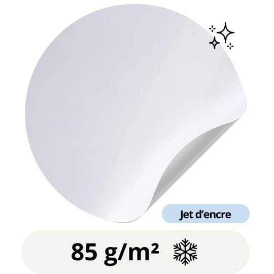 Matiere Papier blanc brillant jet d'encre Matiere Papier blanc brillant jet d'encre