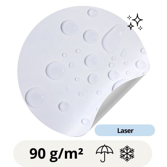 Matiere etiquette vierge papier waterproof congélation Matiere etiquette vierge papier waterproof congélation