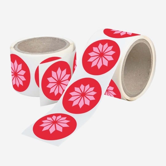 500 étiquettes De Prix Vierges Autocollantes - Mabor - étiquettes