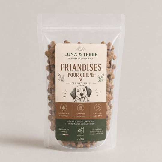 étiquettes doypack friandises