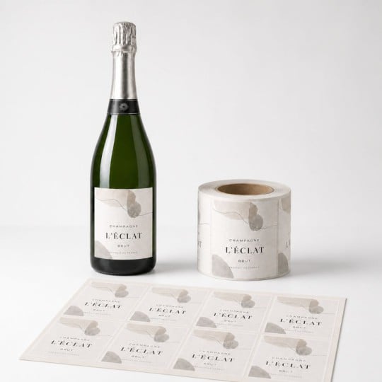 étiquettes personnalisées champagne