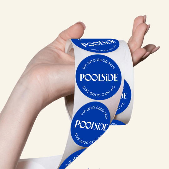 étiquettes personnalisées en rouleaux