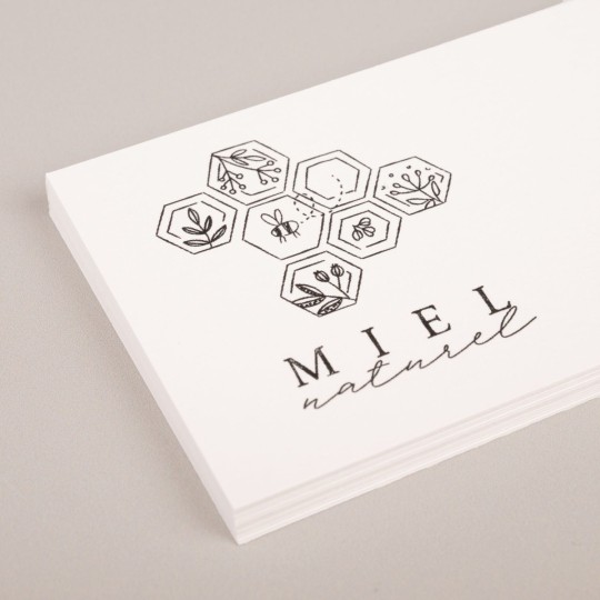 cartes de visite papier standard