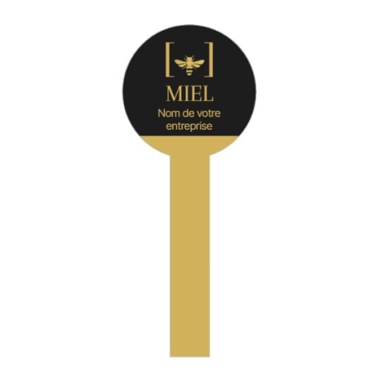 modèle étiquette scellage pot de miel