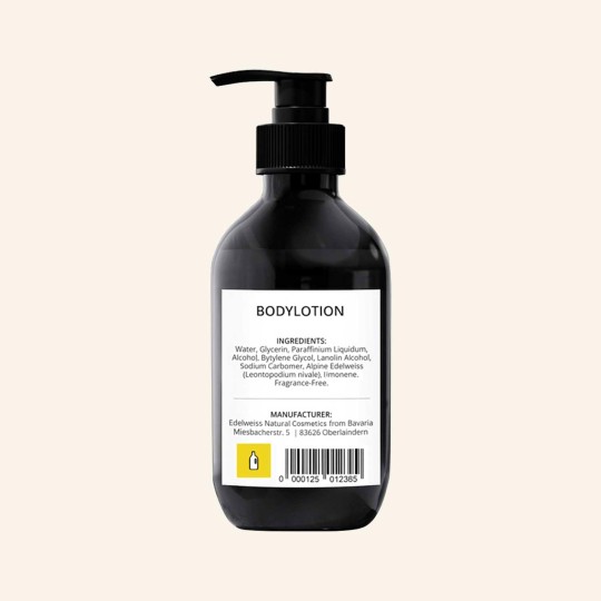 étiquette réglementaire cosmétique avec pictogramme PPWR