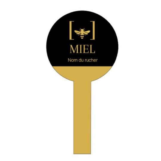 modèle étiquette scellage pot de miel