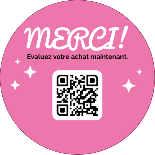 stickers évaluez maintenant QR code