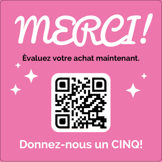 stickers merci qr code 