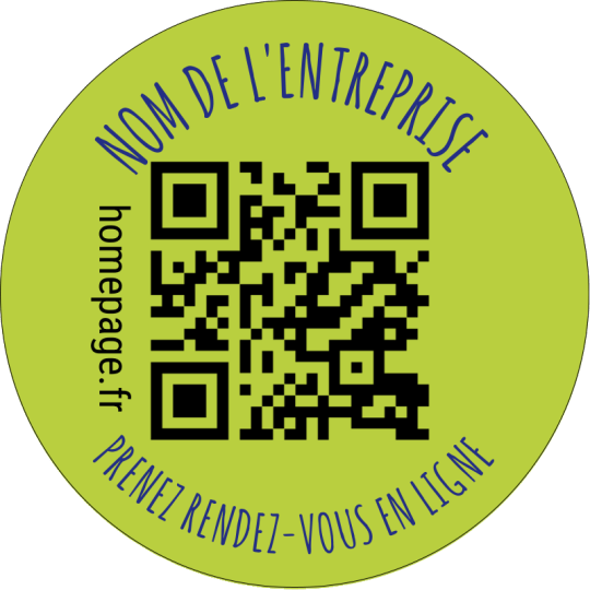 sticker sr code prise de rdv 