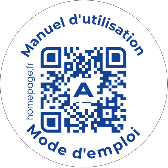 sticker qr code mode d'emploi