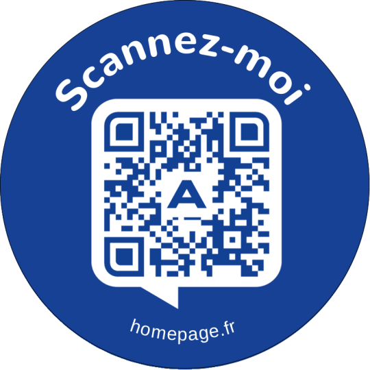 sticker qr code scannez-moi 