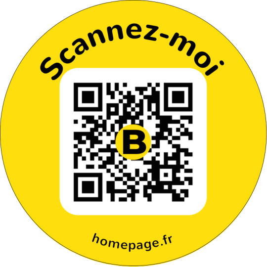 qr code stickers scannez moi