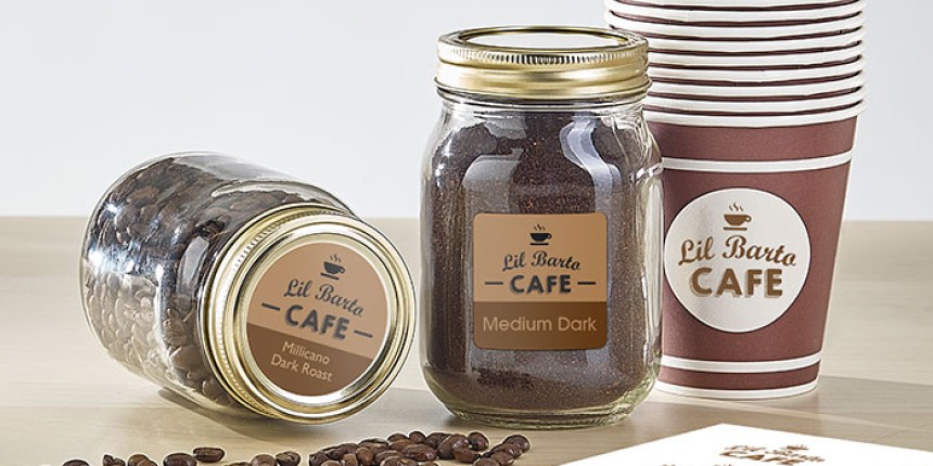 etiquettes café
