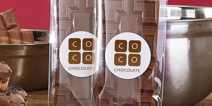 étiquettes personnalisées pour le chocolat