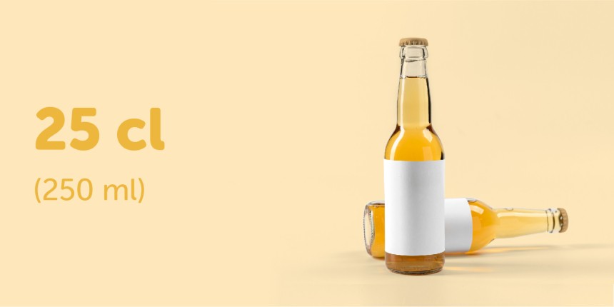 Taille etiquettes biere 25cl complete