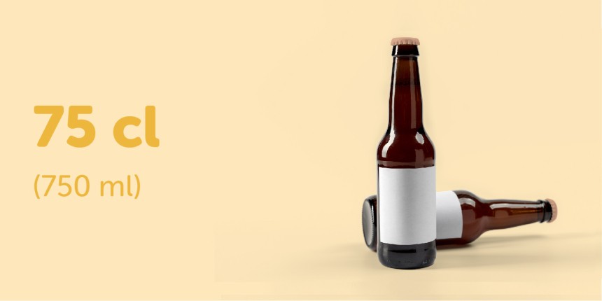 Taille etiquettes biere 75cl rectangulaire