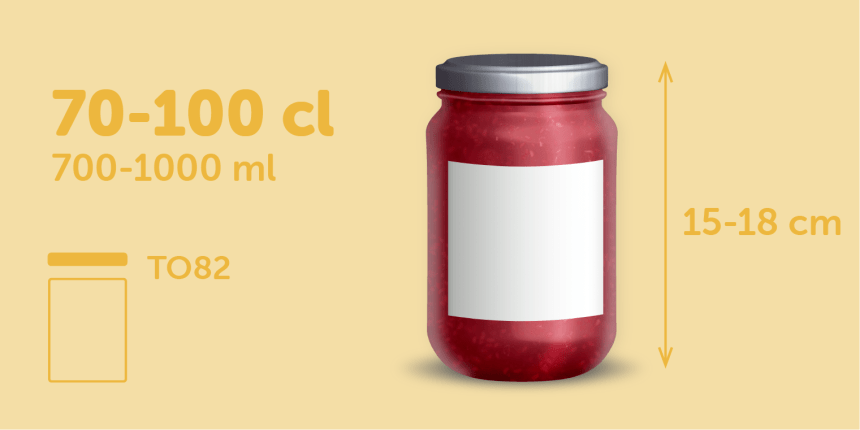 Taille étiquettes 8x8 pots et bocaux	