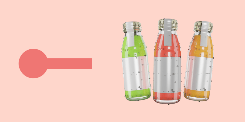 Taille étiquettes 2,5x10,5 bouteilles