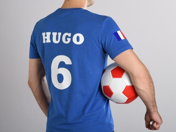 tee shirt personnalisé foot