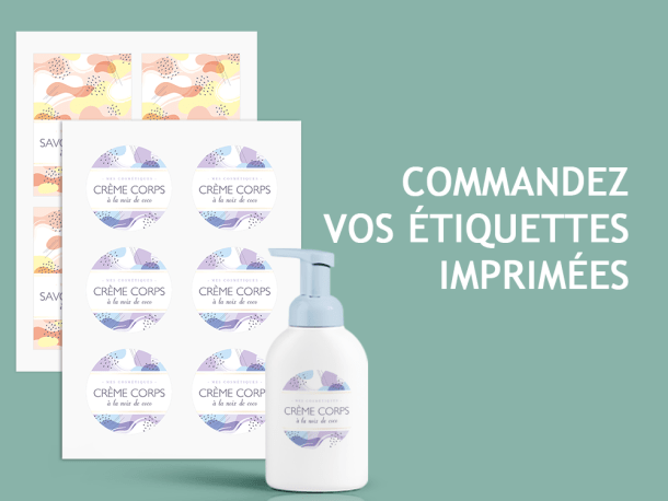 Etiquettes imprimées