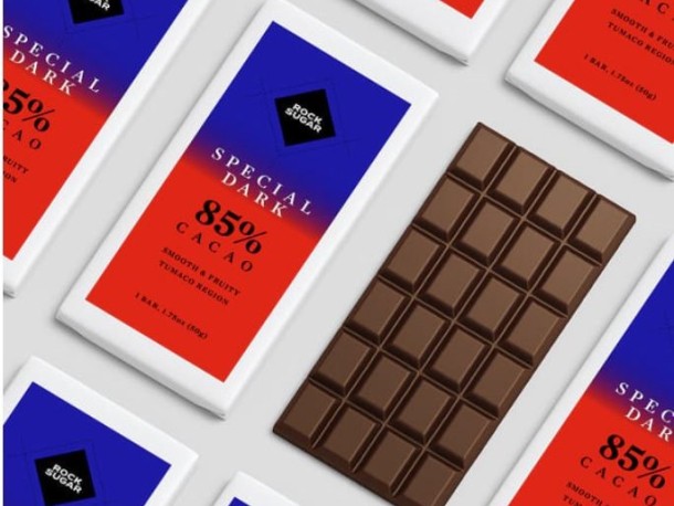 etiquette chocolat et confiserie